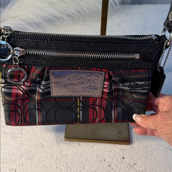 Coach Handbags - Coach Poppy Crossbody Tartan Plaid crossbody bag.